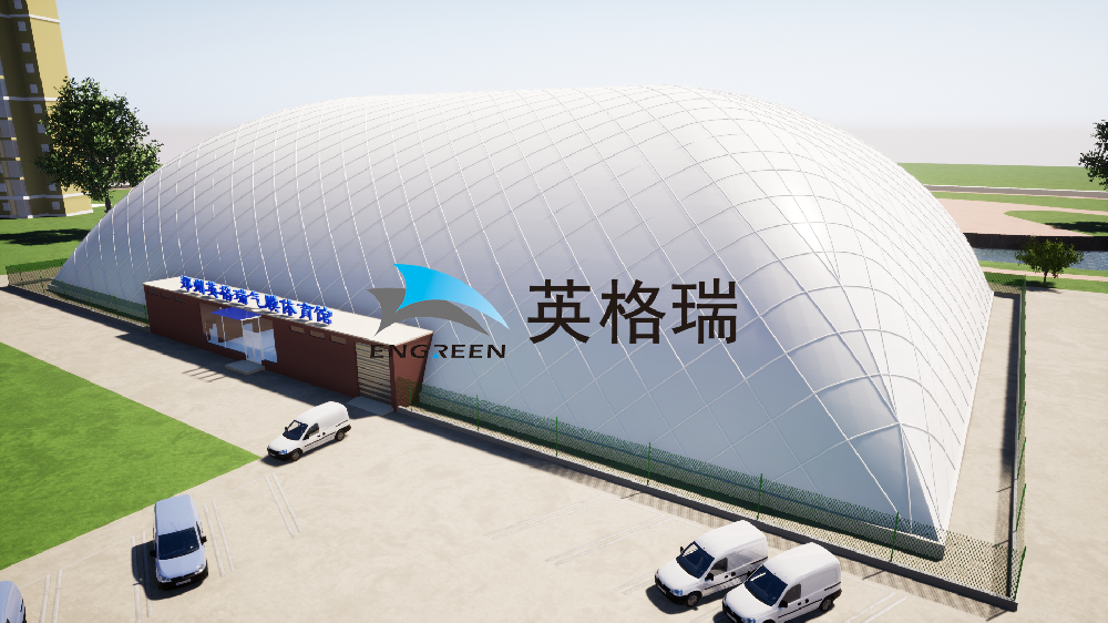 許多客戶都關心氣膜館是如何應對強臺風的？