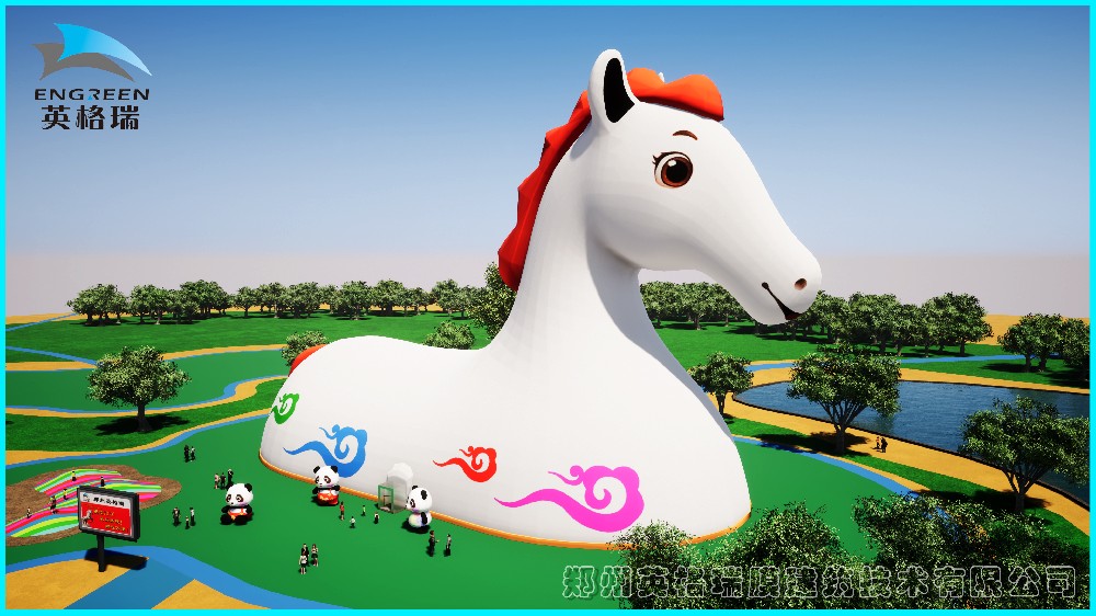 以膜為骨，以光為魂，塑一匹駿馬，守一城繁華